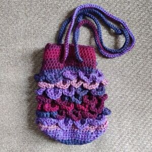 Handcrafted Multicolor Crochet Bag